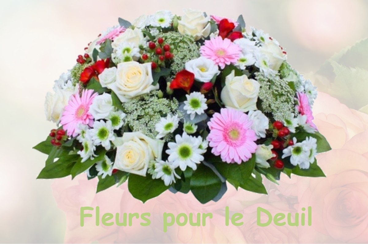 fleurs deuil NOIRONTE